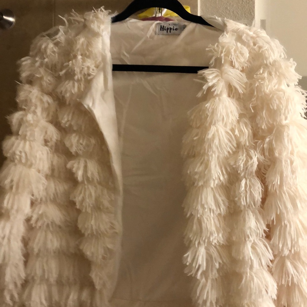 Military Hippie Sweater Jacket